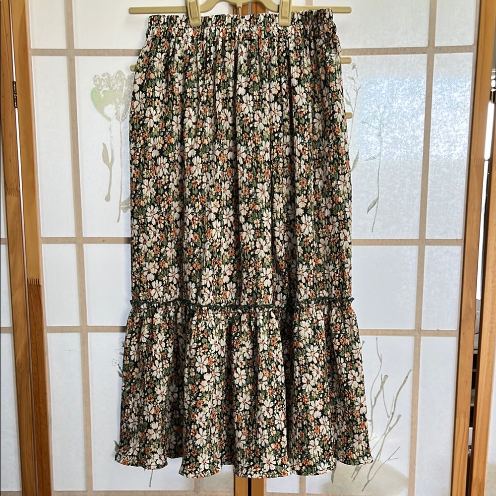 Hayden Floral Midi Skirt